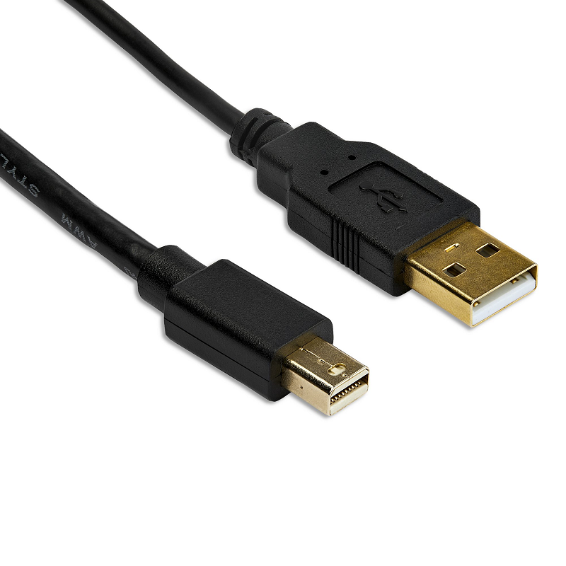 StarTech MDP2DVID2 Mini DisplayPort to Dual-Link DVI Adapter - USB Powered - Black